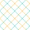 Windowpane pattern vector in turquoise blue green, yellow, white. Seamless pixel textured seamless graphic for skirt, scarf, shirt