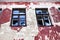 Windows in an abandoned building