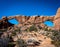 The Windows Arches at Arches National Park