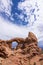 Windows Arches through Turret Arch at Arches National Park