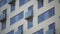 Windows and balconies of Apartment building in Residental Area