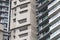 Windows and balconies, high rise apartment buildings, beautiful