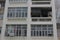 Windows and balconies many residential apartment