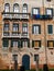 Windows and Doorways of the flooded city of Venice