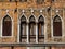 Windows and Doorways of the flooded city of Venice