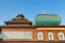 Windows of Great Wooden Palace in Kolomenskoe