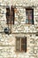 Windows or a house at the citadel of Kala at Berat