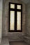 Windows in Hunedoara Castle, called Corvin Castle in Transilvania