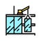 windows installation color icon vector illustration