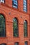 Windows of old building in Manufactura