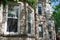 Windows on Old Stone Houses at University Village Chicago