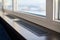 Windowsill, heating grid ventilation