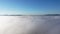 Windpower turbines in the fog in County Donegal - Ireland