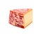 Windsor Red Cheese, Wine Derby Marble Cheese, Marbled Cheddar Aged in Wine Isolated