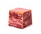 Windsor Red Cheese, Wine Derby Marble Cheese, Marbled Cheddar Aged in Wine Isolated