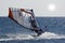 Windsurf jump.