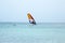 Windsurfer at Aruba island