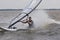 Windsurfer body drag