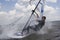 Windsurfer at full speed