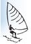 Windsurfer illustration