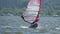 Windsurfer on the lake