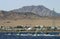 Windsurfer\'s race in blue Lagoon, Dahab, Egypt