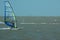 Windsurfer and sailboat II