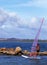 Windsurfer, Tobago.