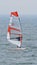 Windsurfer windsurfing