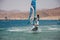 Windsurfers in Dahab