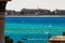 Windsurfers on the Red sea in Hurghada, Egypt