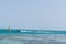 Windsurfing and banana boat in the Red Sea