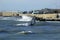 Windsurfing on the beach