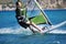 Windsurfing on the move