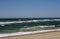 Windswept Ripples and Waves on sandy beach on Nantucket