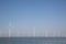 Windturbines in the water producing alternative energy