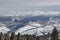 Windy Winter Day in the Gore Range, Beaver Creek Ski Area, Avon, Colorado