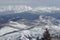 Windy Winter Day in the Gore Range, Beaver Creek Ski Area, Avon, Colorado