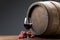 Wine with barrel