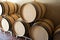 Wine Barrel in cellar winery storage
