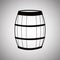 Wine barrel wooden image