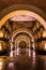 Wine barrels. Winery in Spain that keeps French oak barrels to ferment the wine