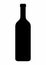 Wine Bottle dark silhouette