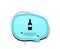 Wine bottle icon. Merlot or Cabernet Sauvignon sign. Vector