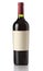 Wine bottle isolated