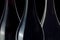 Wine bottle silhouettes