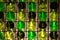 Wine Bottle Wall Matrix