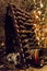 Wine bottles in a Hungarian wine cellar near