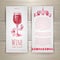 Wine cards and labels design
