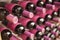Wine cellar bottles